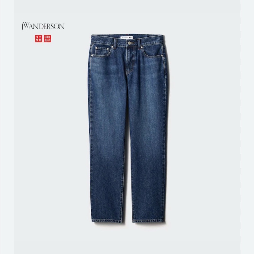Uniqlo Regular Fit Straight Blue Jeans! NWT